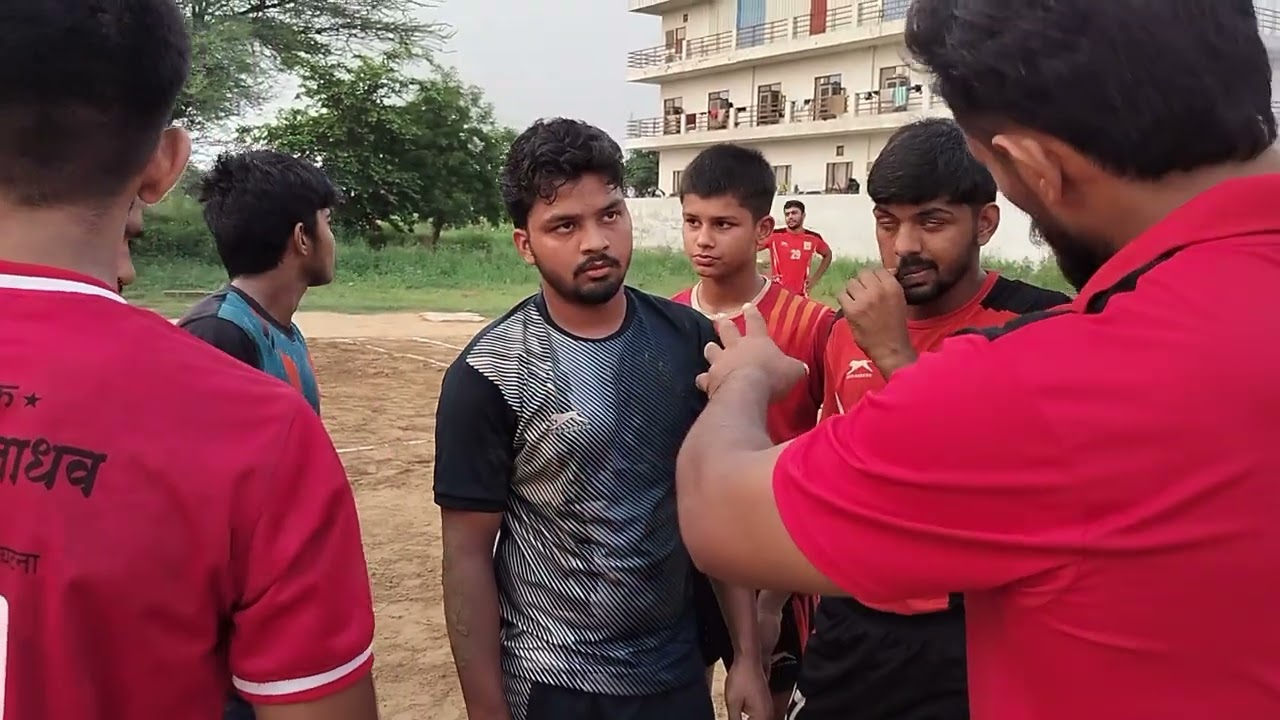 Practice match future fighter kabaddi academy Team Red v/s team green