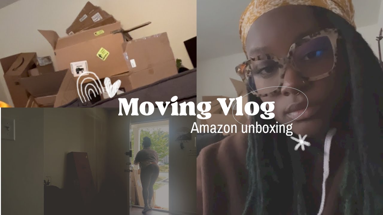 Moving Vlog + Amazon Haul + Household items