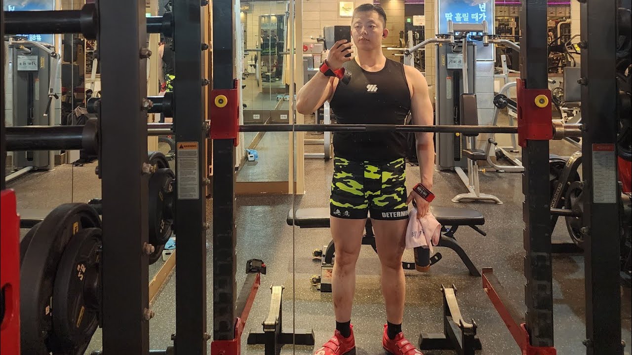 컨디션 관리좀 하자!(데드리프트×바벨로우×바벨컬)