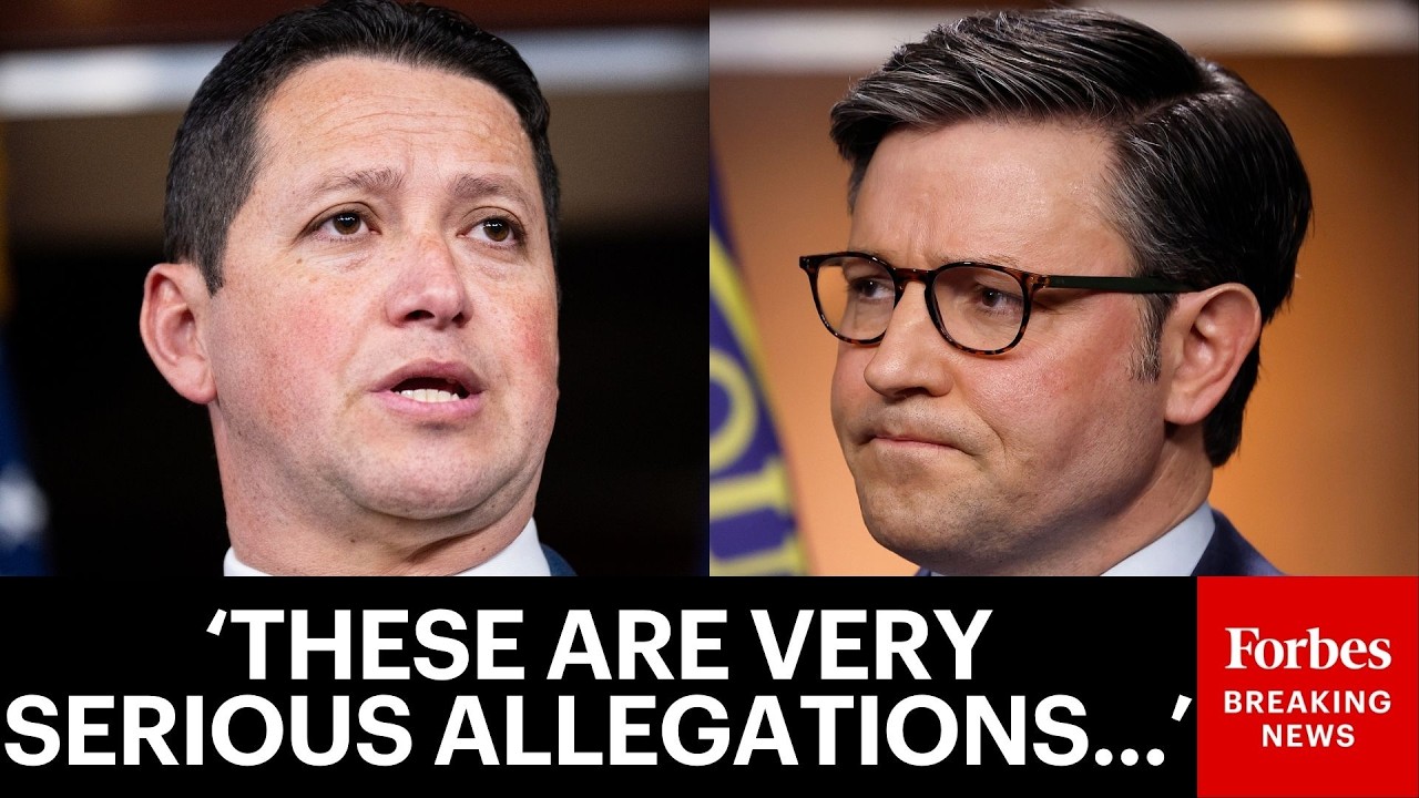 BREAKING NEWS: Speaker Johnson Discusses Allegations Against Tony Gonzales