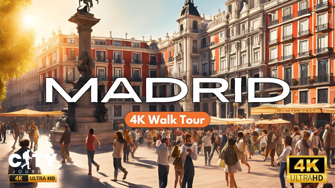 Madrid 4K Walking Tour 🇪🇸 | Best of Spain’s Capital: Landmarks, Hidden Gems & Breathtaking Views 