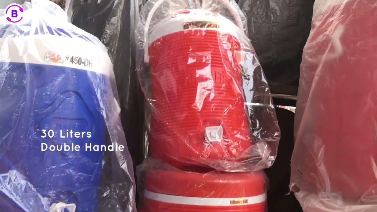 Wholesale Water Cooler | Bartan Market | Rahber Water Cooler | Delivery in Karachi