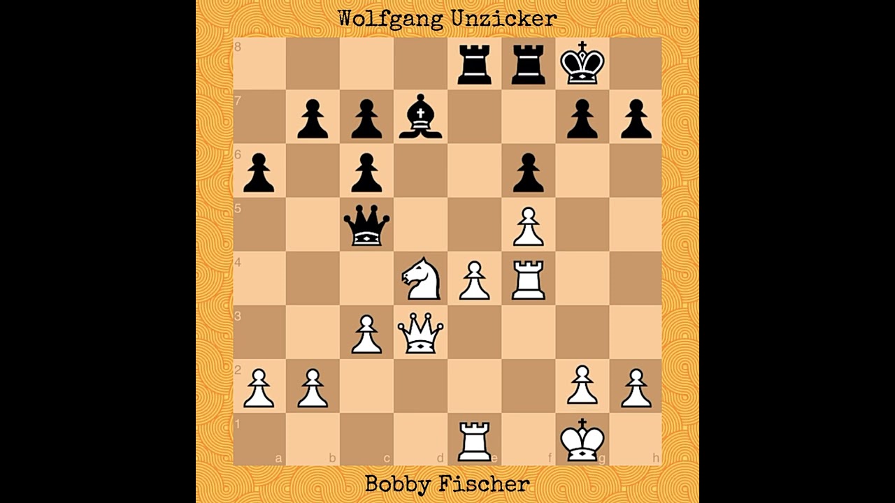 Bobby Fischer vs Wolfgang Unzicker | Siegen Olympiad Final-A (1970)