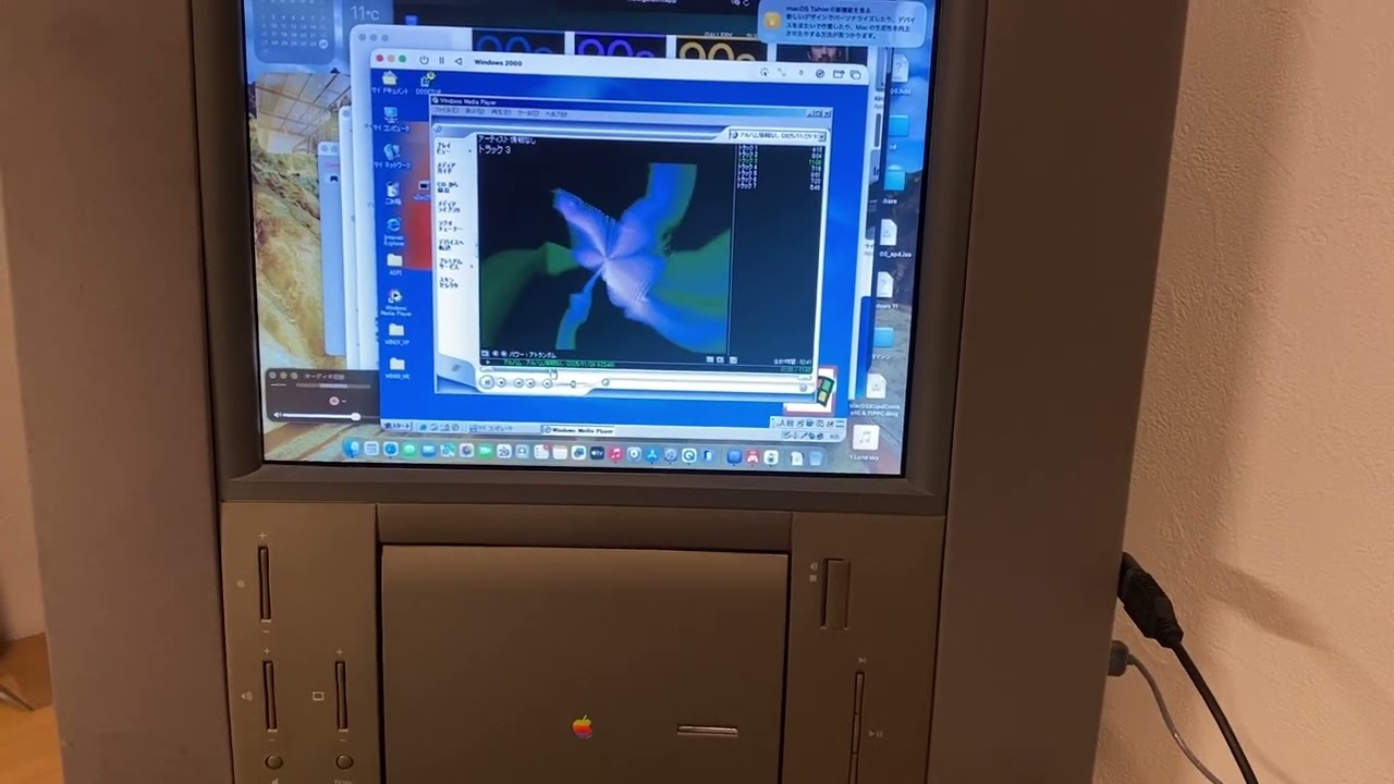 TAM custom runs original SCSI CD-ROM drive and plays music on windows emulator