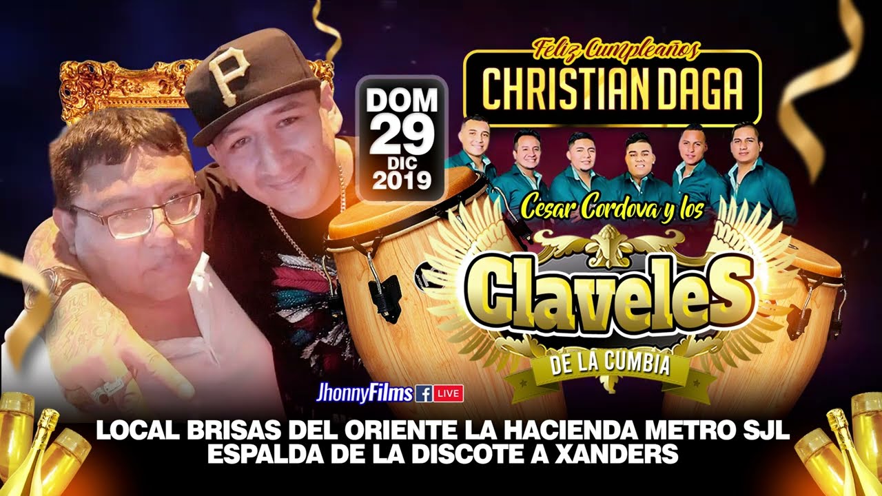 ESOS TUS OJITOS MIX...(D.R.) CESAR CORDOVA Y LOS CLAVELES DE LA CUMBIA en 4K