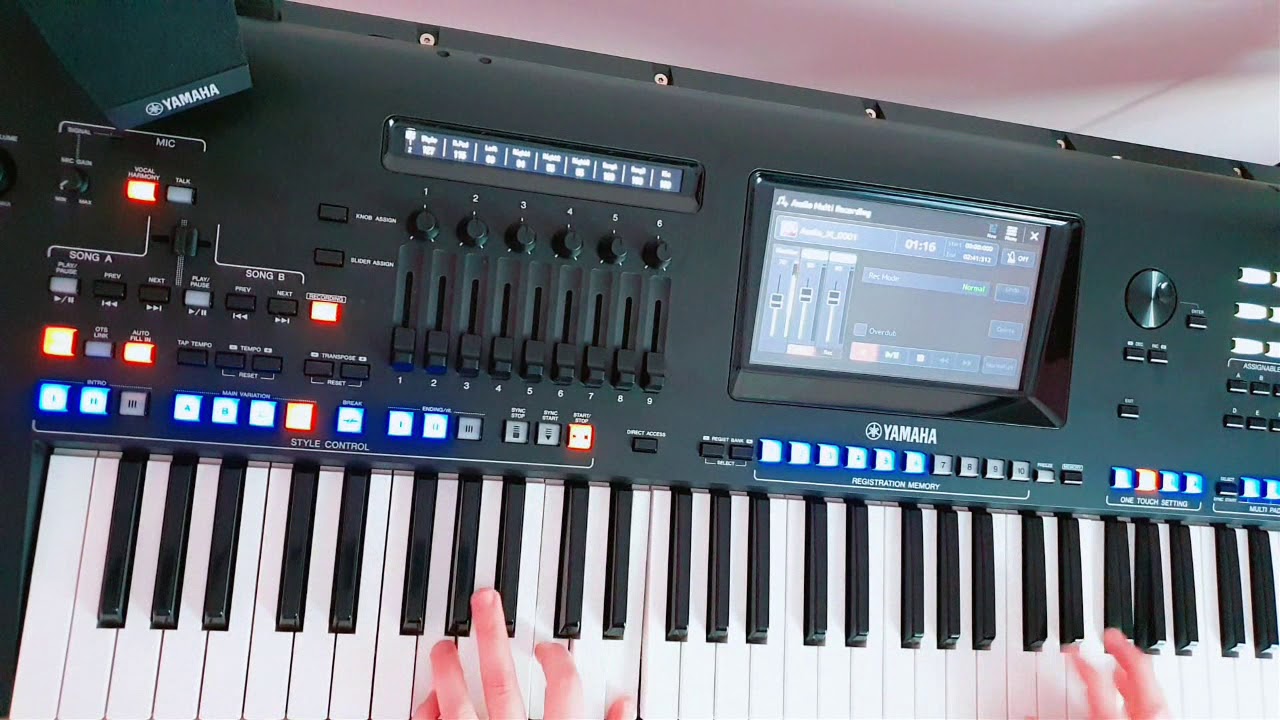 Czerwone Gitary - Senny Szept ☆Yamaha GENOS☆