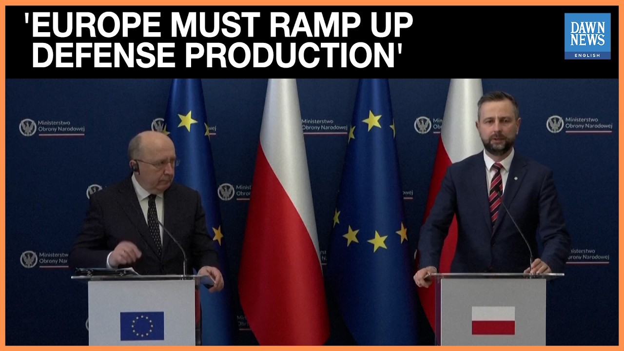 EU Urges Boost in Air Defence Production as Iran Crisis Raises Security Concerns | Dawn News English