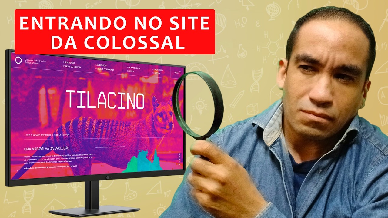 Desextinção do Tilacino: o que descobri dentro do site da Colossal Biosciences!