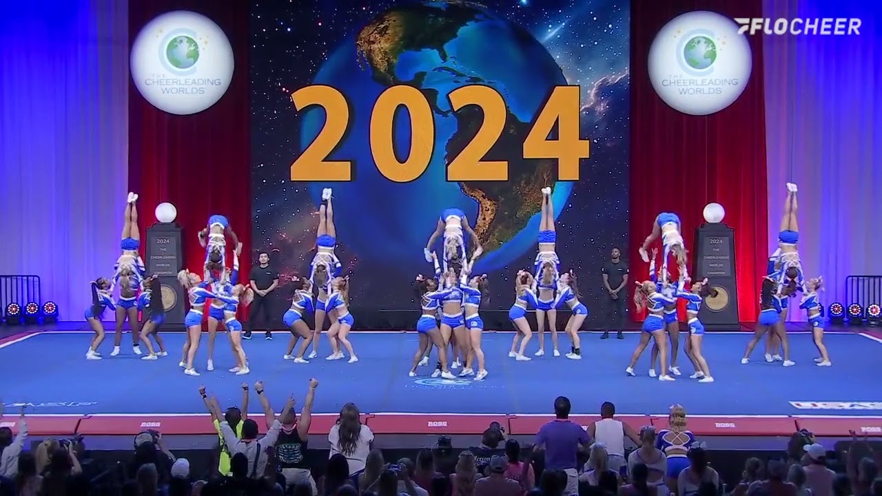 The Stingray Allstars Peach - Finals [2024 The Cheerleading Worlds] WITH SOUND