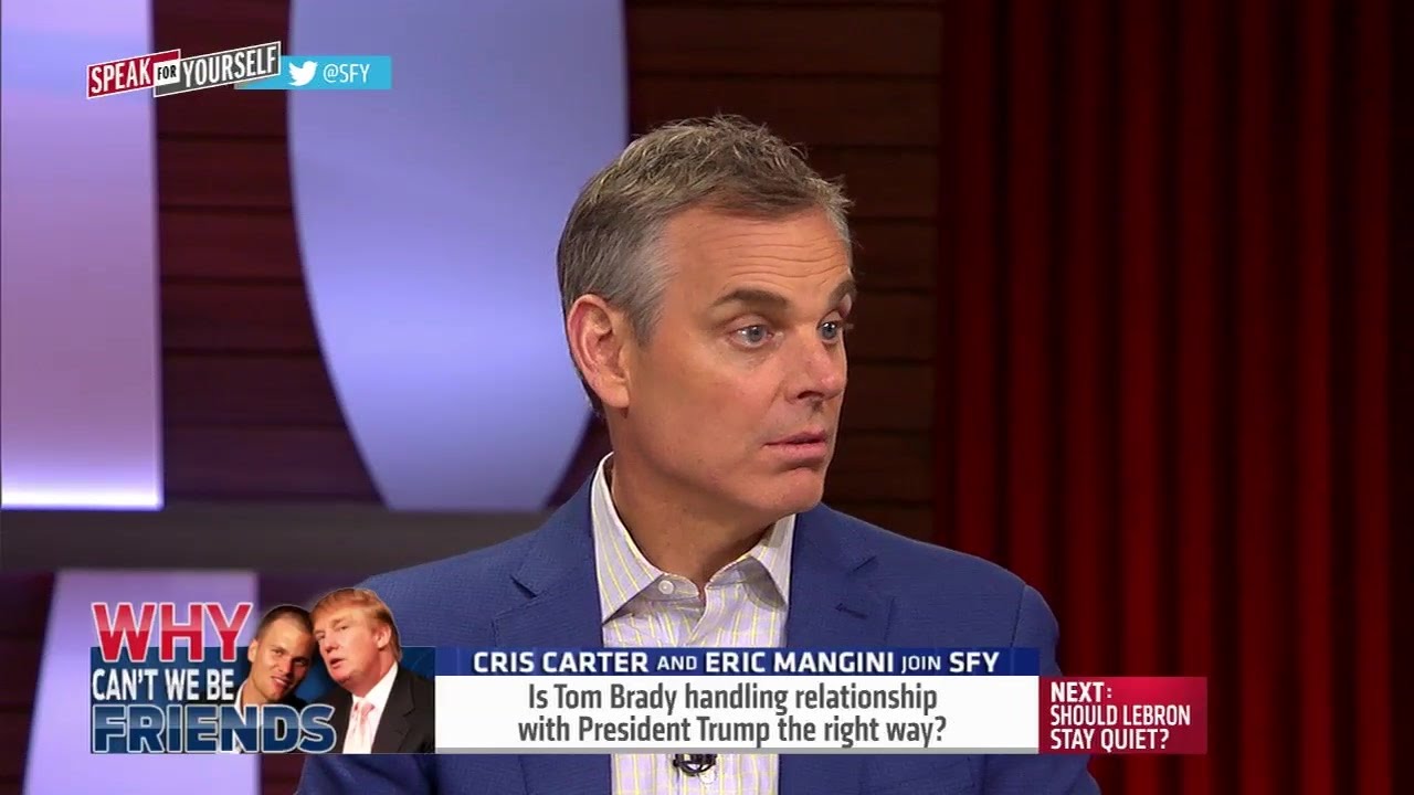 Tom Brady's relationship with Donald Trump a big deal? | SPEAK FOR YOURSELF