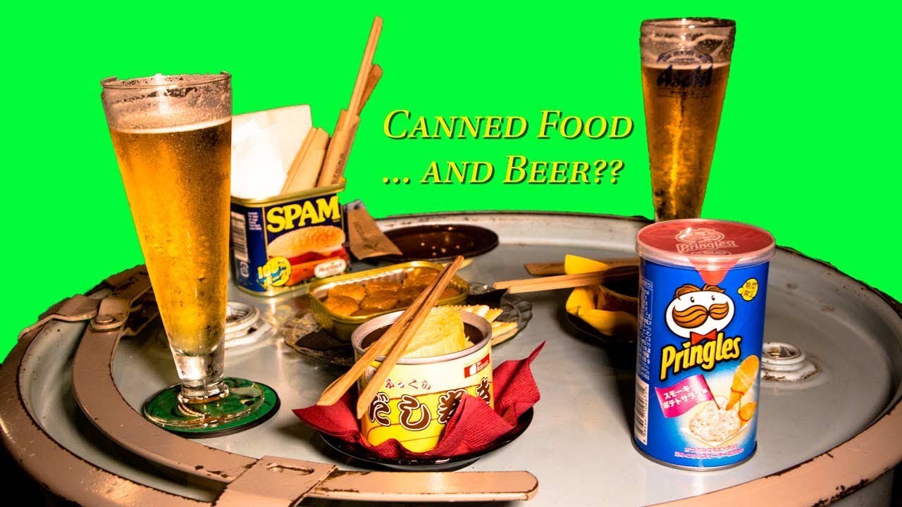 Canned Food at Mr Kanso in Osaka 本店
