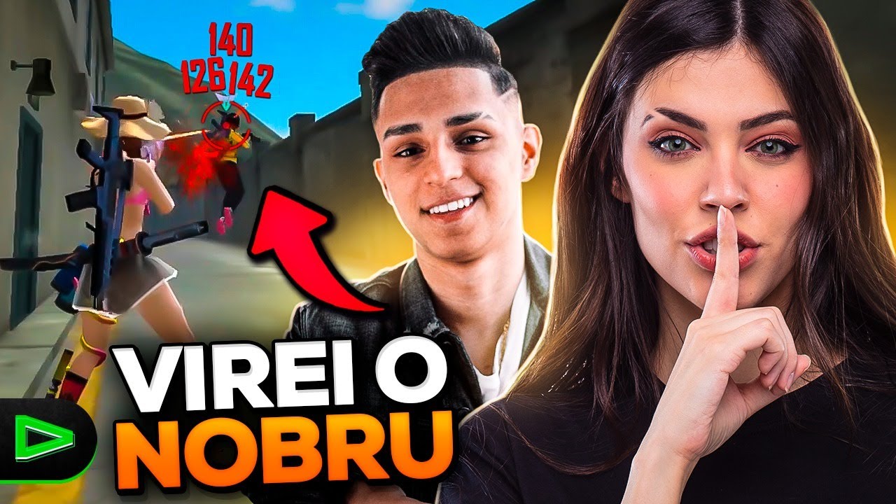 VIREI O NOBRU NESSA PARTIDA DE FREE FIRE? SÓ CAPA