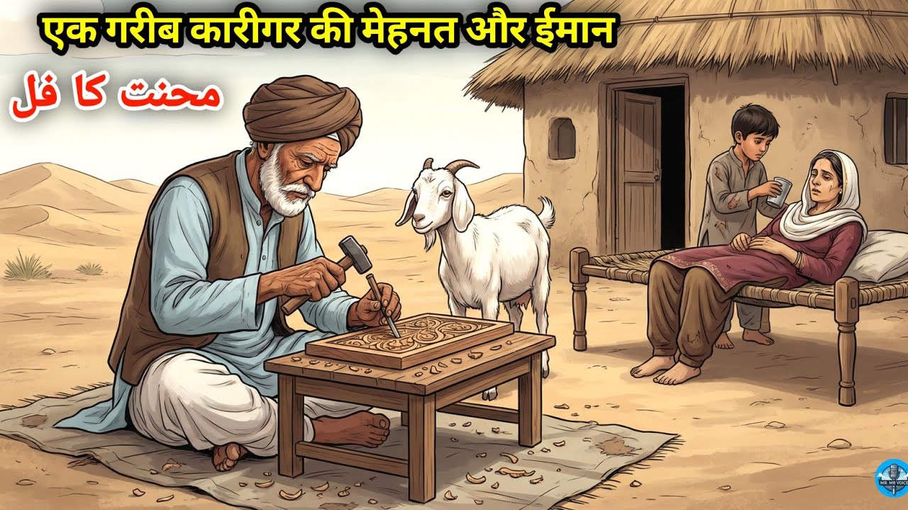 Ek Gareeb Karigar Ki Mehnat Aur Imaan Ka Qissa | Islamic Kahani #moralstory |