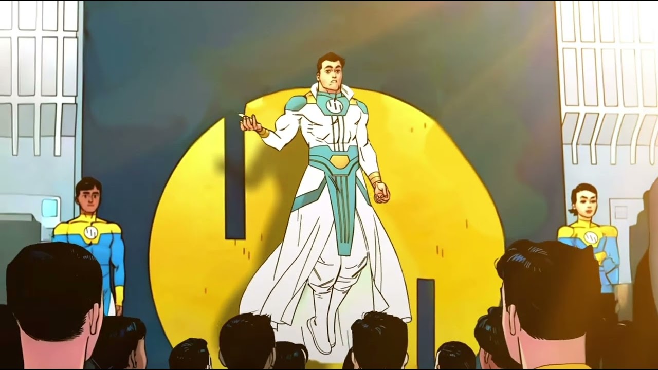 Emperor Mark Comic Animation (Credits To Jason_MVE) #fypシ゚viral #fyp #invincible