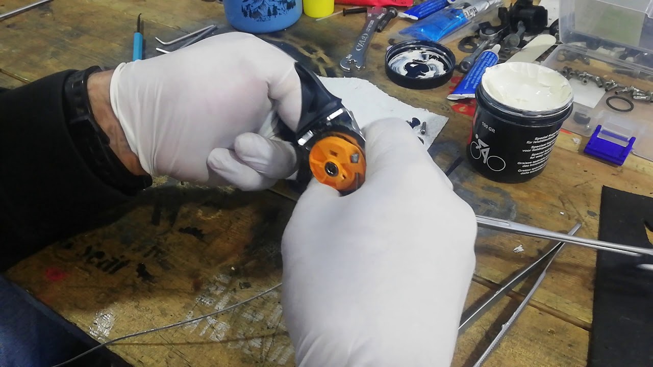 Montage d'une manette SRAM GX eagle 12v