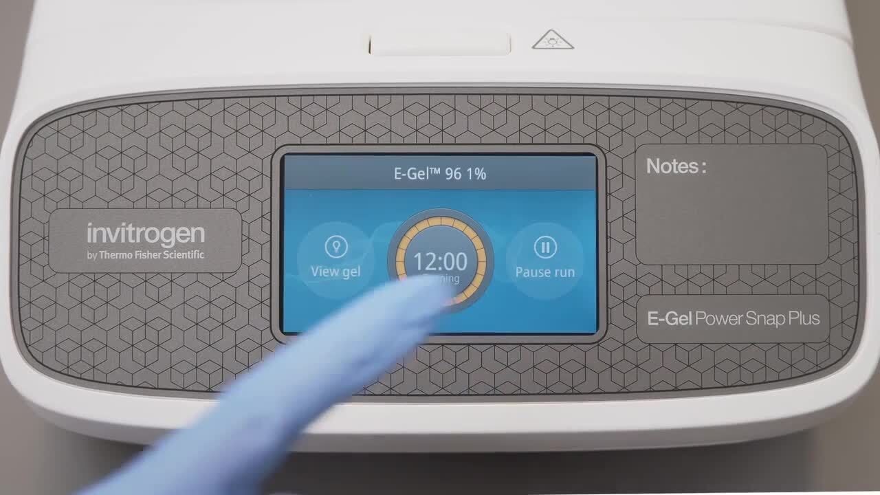 E-Gel Power Snap Plus How-To Series: Setup a Gel Run