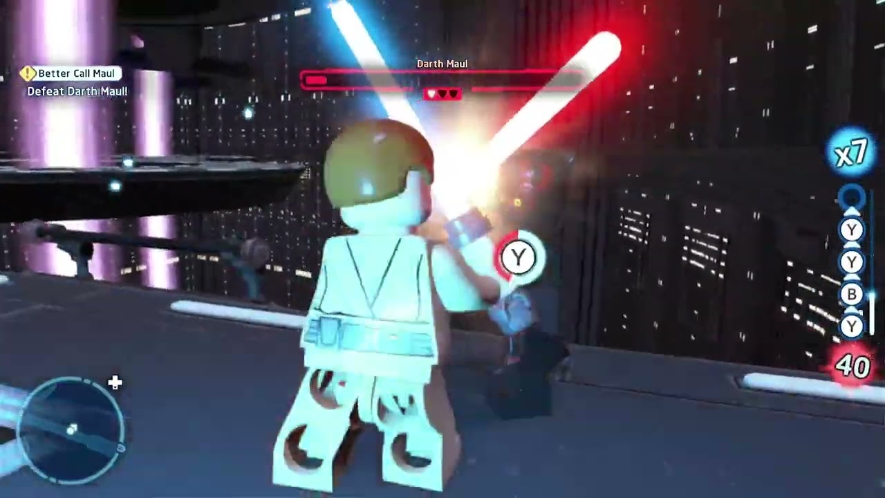 Lego Star Wars: The Skywalker Saga Darth Maul Fight