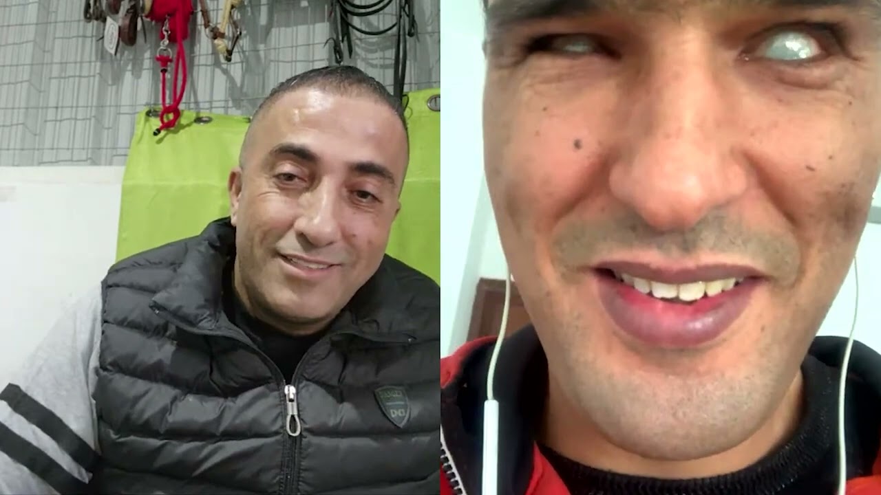 مفاجأة كانت لي شاب كفيف من تونس ب 100 رجل تعرفوا عليه مع جمال العمواسي