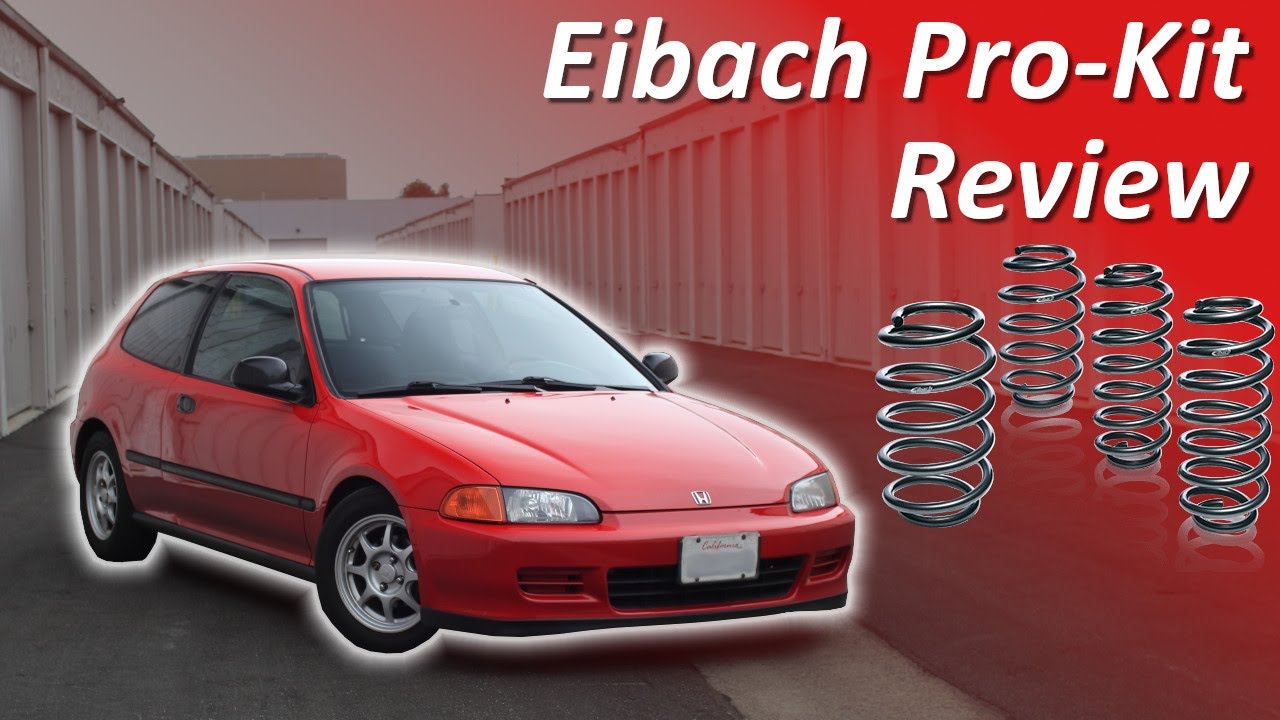 Eibach Pro-Kit Springs Long Term Review (5th Gen Civic 