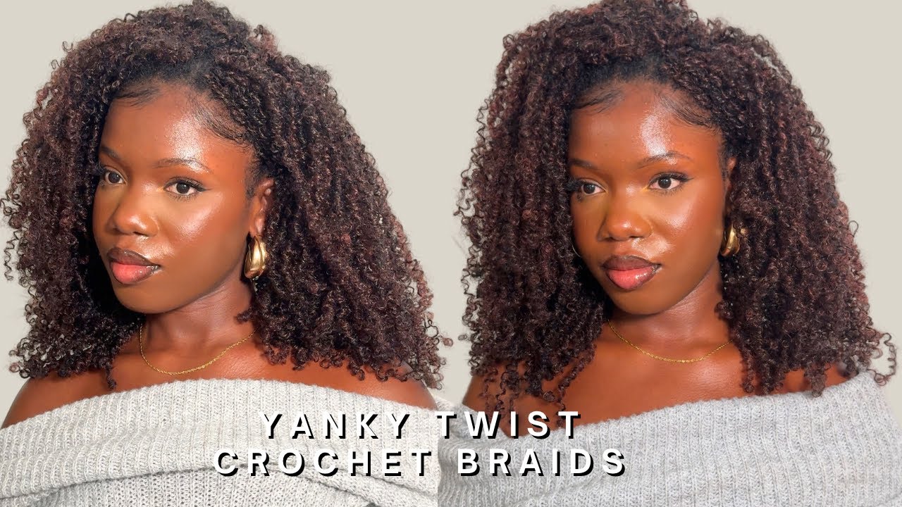 I Tried Yanky Twists Crochet Braids | Curly Crochet Braids Install |  Detailed Honest Review