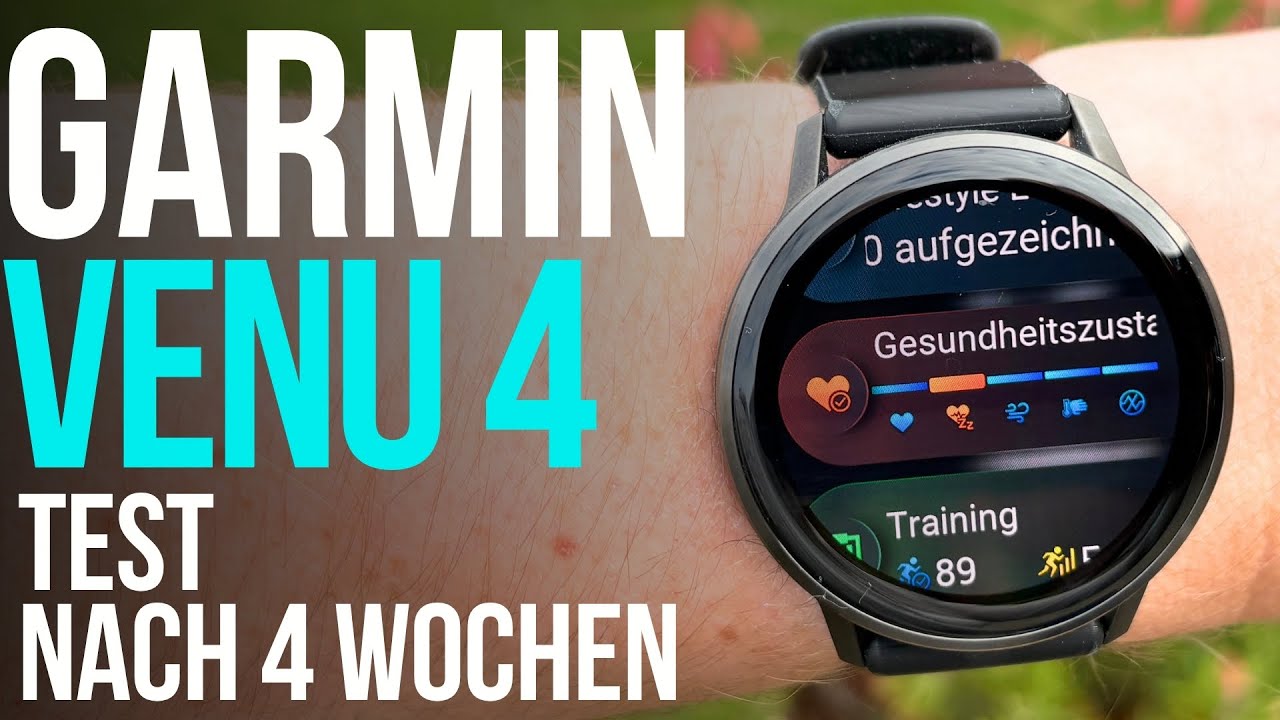Garmin Venu 4 Test - Garmin beste Fitness und Sportuhr!