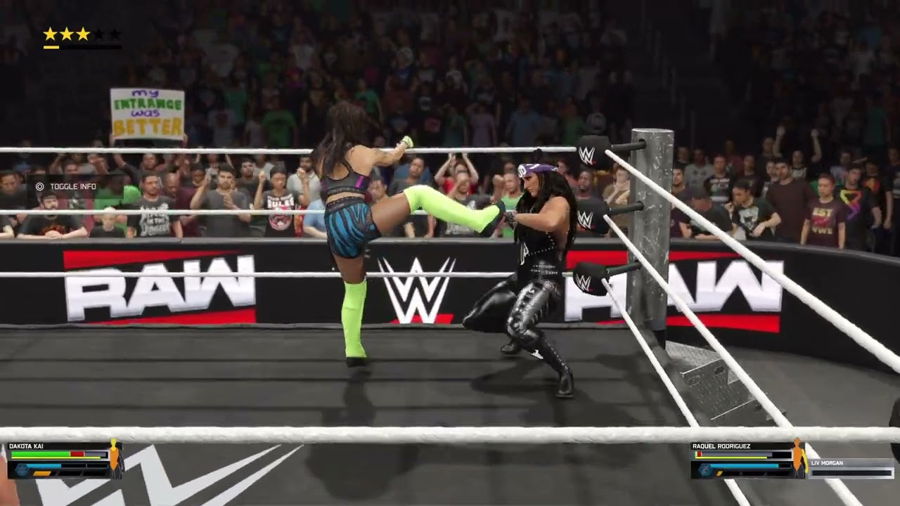 WWE 2K25 - RAW | Part 2 | Dakota Kai Vs Raquel Rodriguez WWE intercontinental Championship
