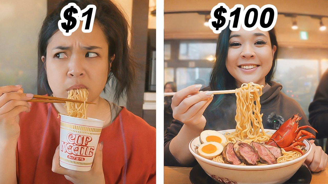 I Tried Japan's Cheapest to Most Expensive Ramen