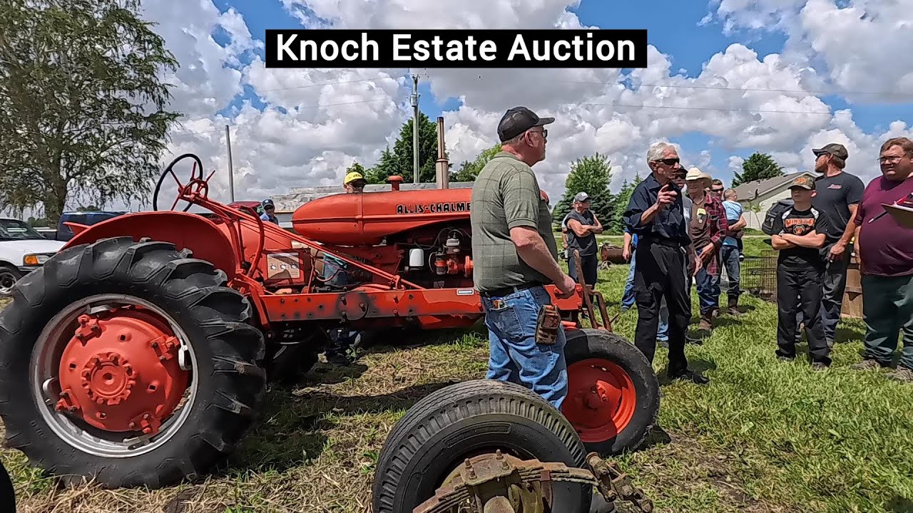 AC WD - Ford Golden Jubilee W/Backhoe - JD 246 Planter - Ford 2 Row Planter - Knoch Auction 05-18-24
