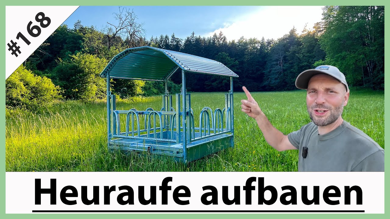 Kerbl Heuraufe aufbauen - so gehts ohne Probleme