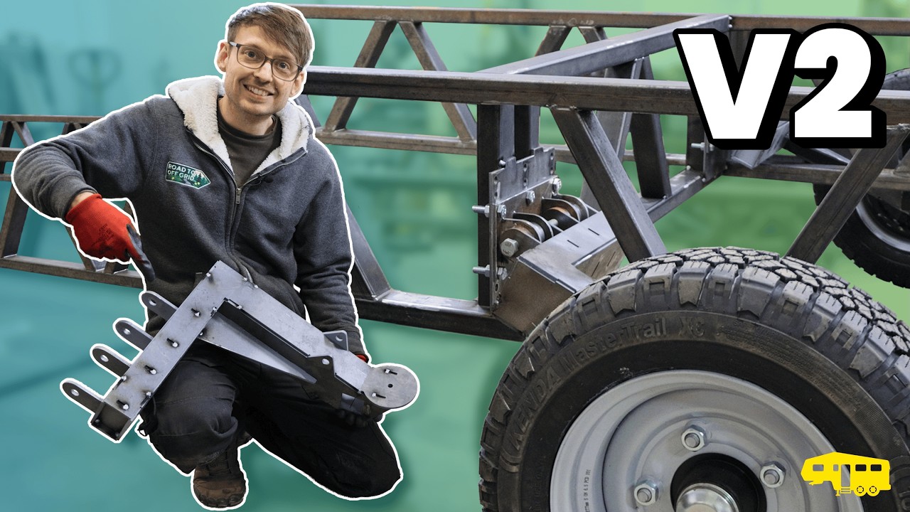 Our Tiny House Trailer Gets Custom Independent Suspension