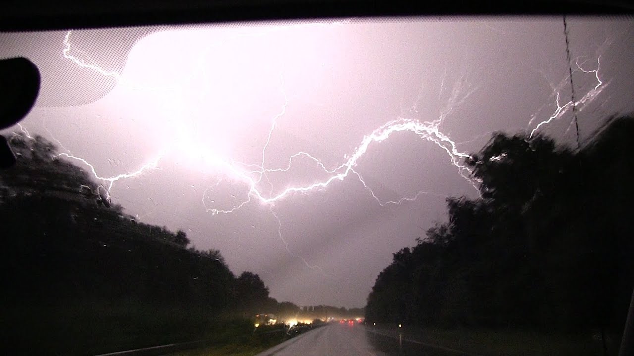 Unwetter in NRW am 9.06.2014: Sehr hohe Blitzrate