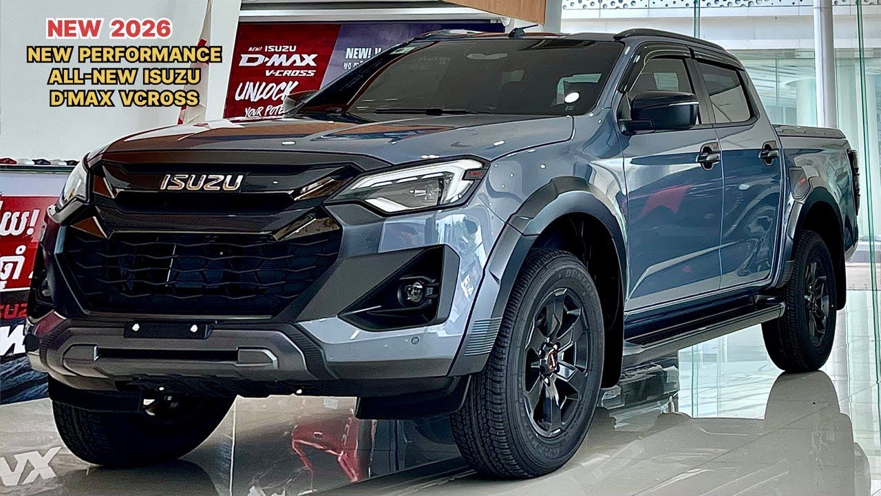 Новинка 2026 года! Совершенно новый Isuzu MU-X Highlander Cross: новые внедорожные характеристики...