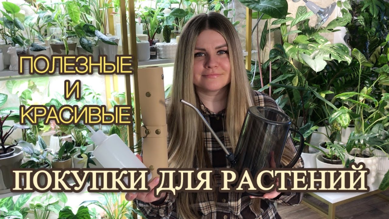 ПОЛЕЗНЫЕ И КРАСИВЫЕ ПОКУПКИ ДЛЯ РАСТЕНИЙ #комнатныерастения