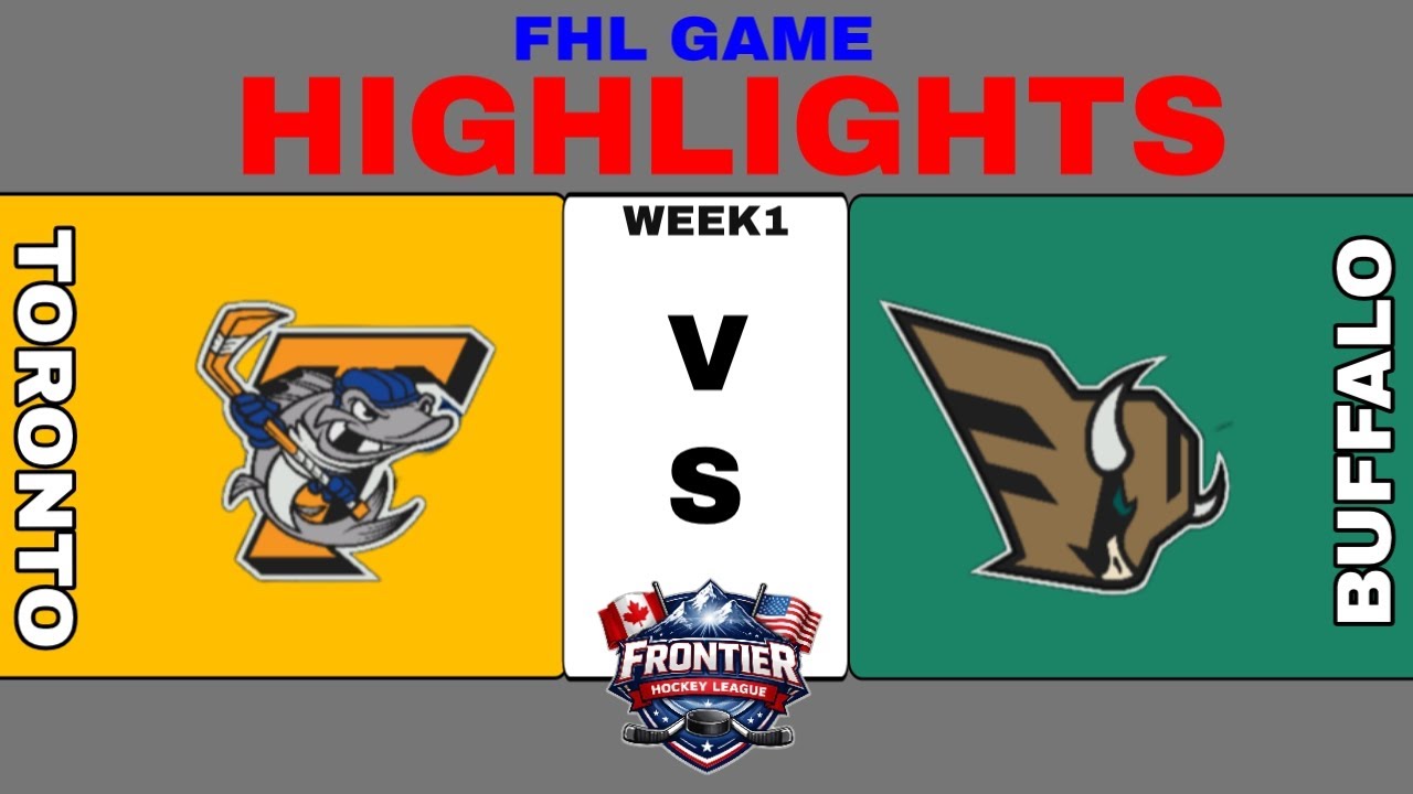 Toronto Walleyes @ Buffalo Bisons (Week 1)