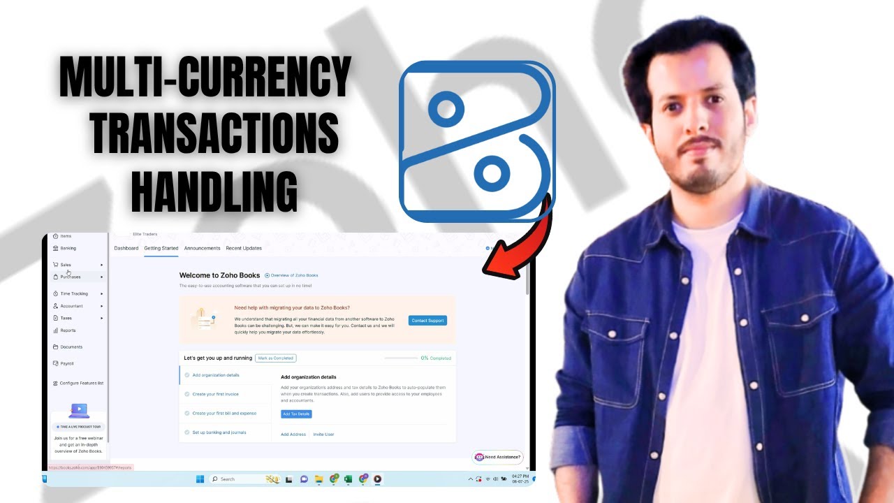 How to Handle Multi-Currency Transactions in Zoho Books | Exchange Rate & Foreign Currency Guide