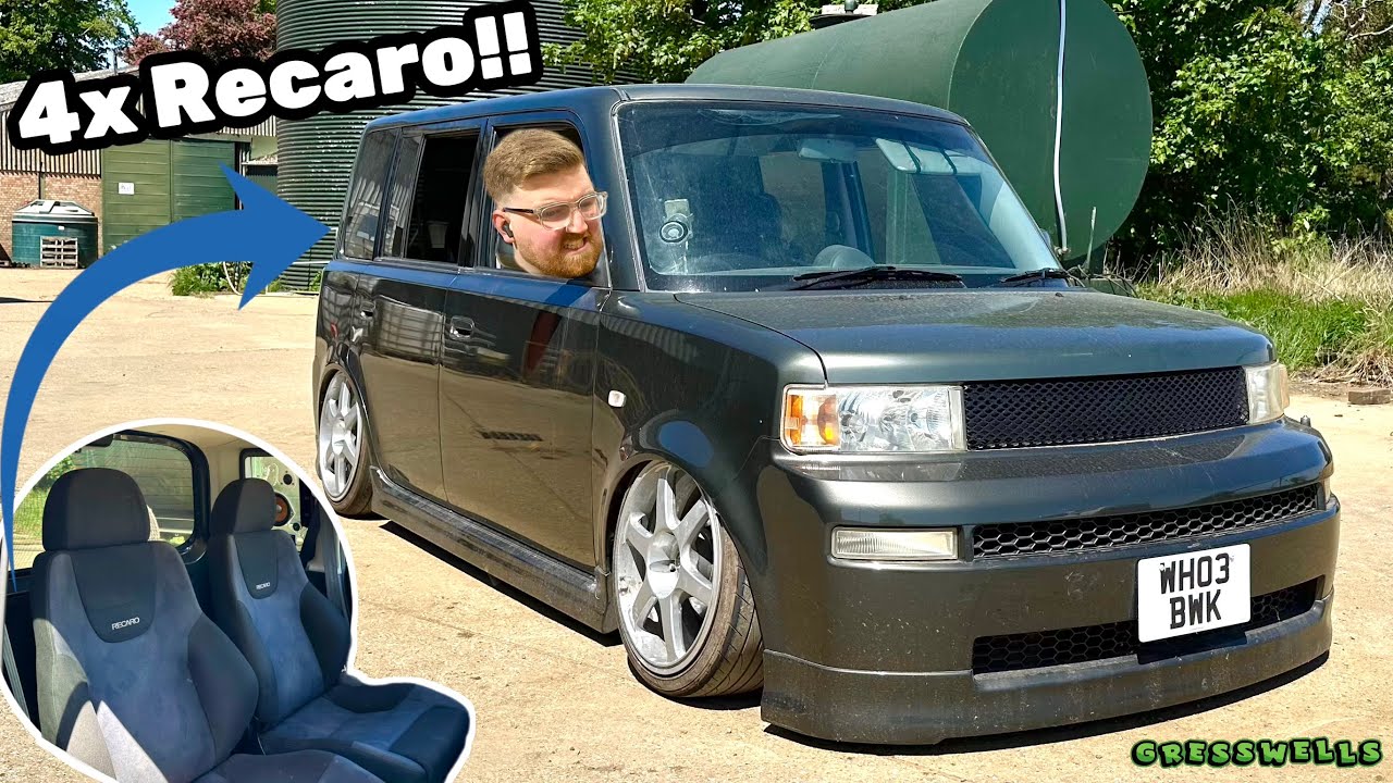 Can You Fit 4 Recaro Seats In A Toyota BB?