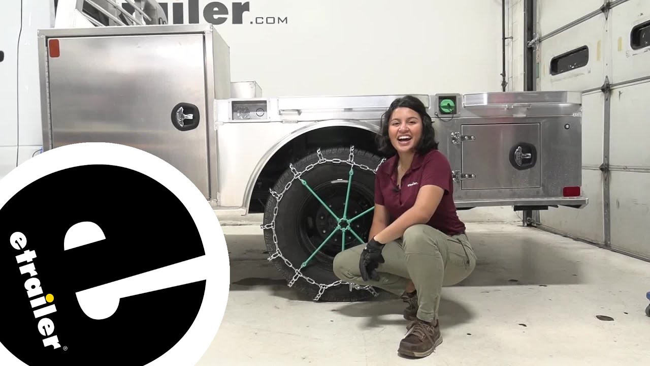 etrailer | Install: Titan Chain Snow Tire Chains for Dual Tires on a 2022 Ram 3500