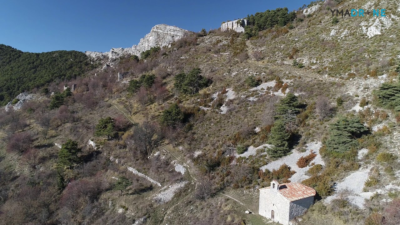 Ruines du Vieux Seranon (Alpes Maritimes)