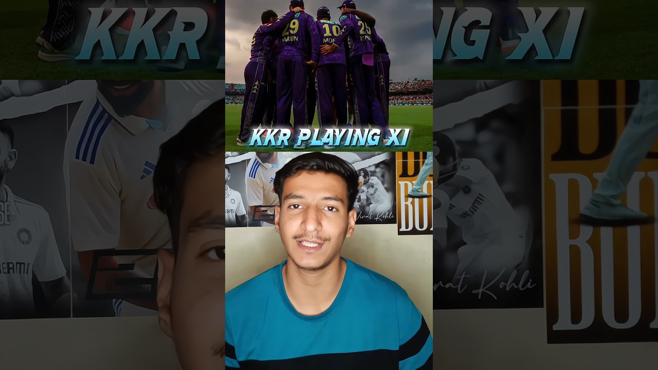 😮Kolkata Knight Riders Strongest XI 2026🔥| #shorts #kkr #playing11