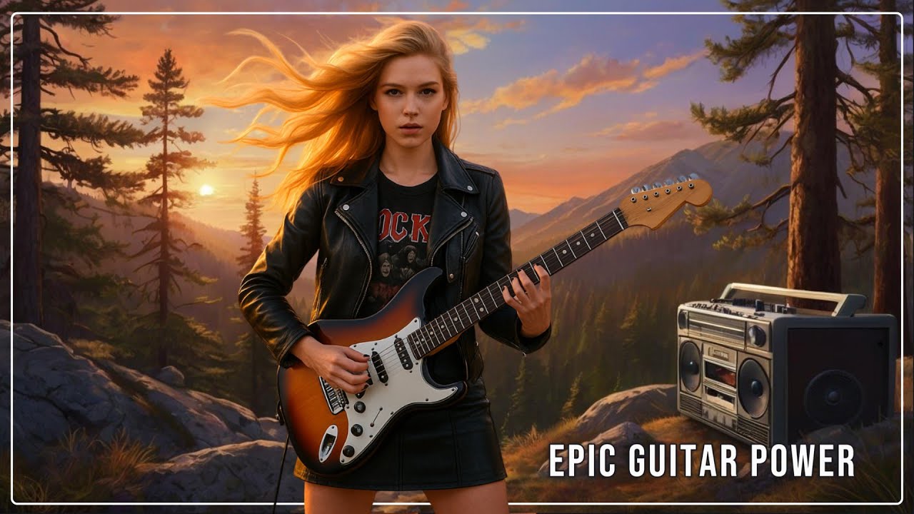 🎸 Epic Guitar Meets Deep Trance on a Mountain Peak | Raccoon's Radio