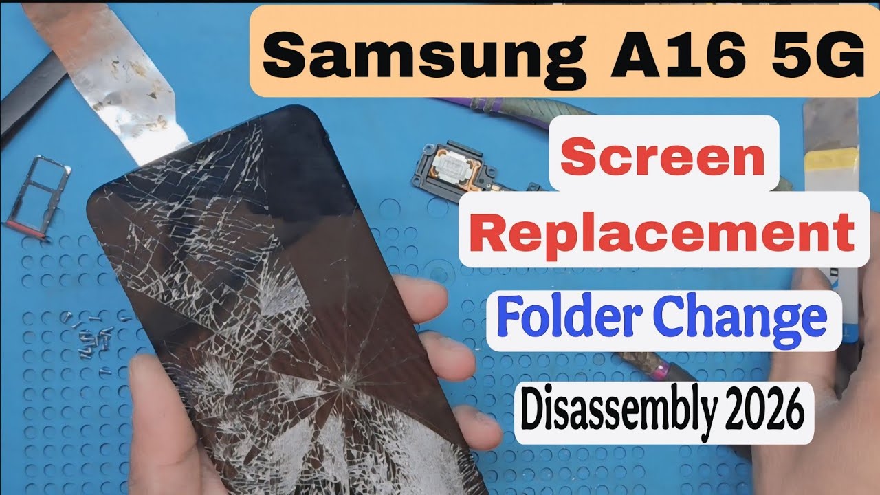 Samsung A16 5G Display replacement | how to change A16 display#screen #samsung #new #5g #replacement