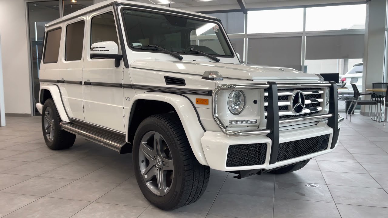 2016 Mercedes-Benz G-Class G 550 4MATIC®AWD/NAVI/SUNROOF ** Pohanka 10 Year / 100,000 **