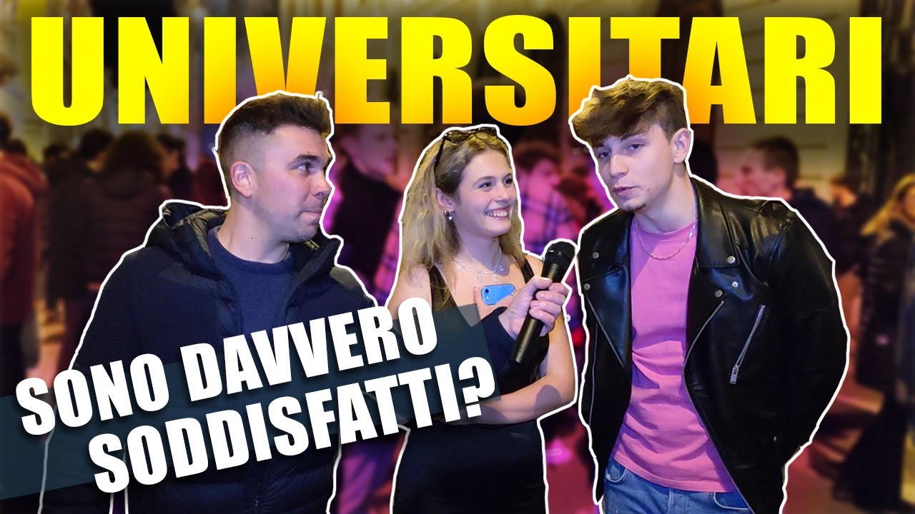 MERCOLEDI' UNIVERSITARIO A TRIESTE | Qualche DOMANDINA agli STUDENTI di oggi