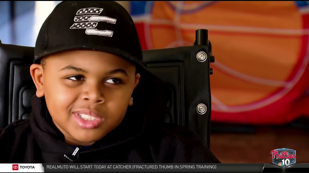 Phillies Stars Aaron Nola and Rhys Hoskins Show Support for Young Baseball Player | NBC10