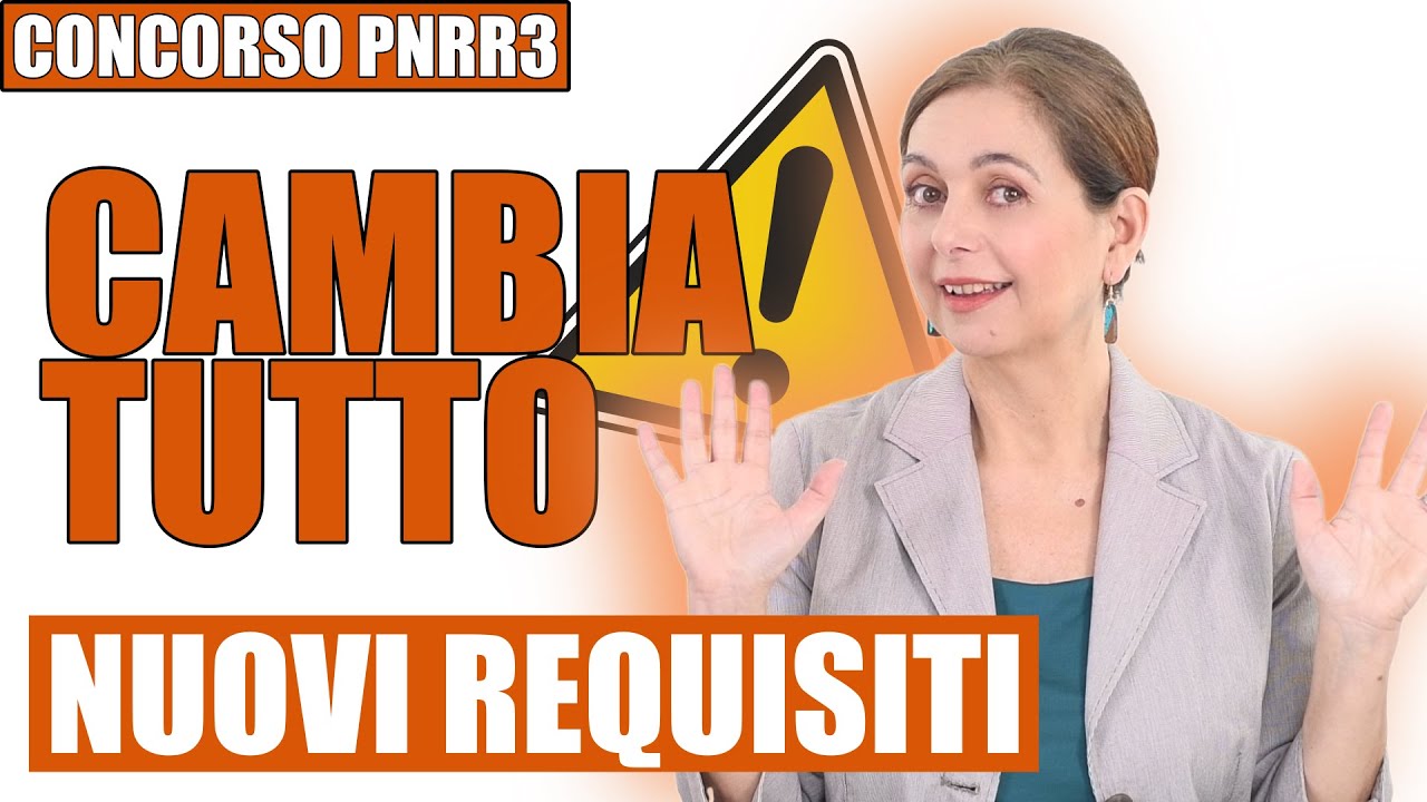 Requisiti Concorso Docenti 2025: LA GUIDA UFFICIALE al PNRR3 (ITP, 60 CFU, sostegno...)