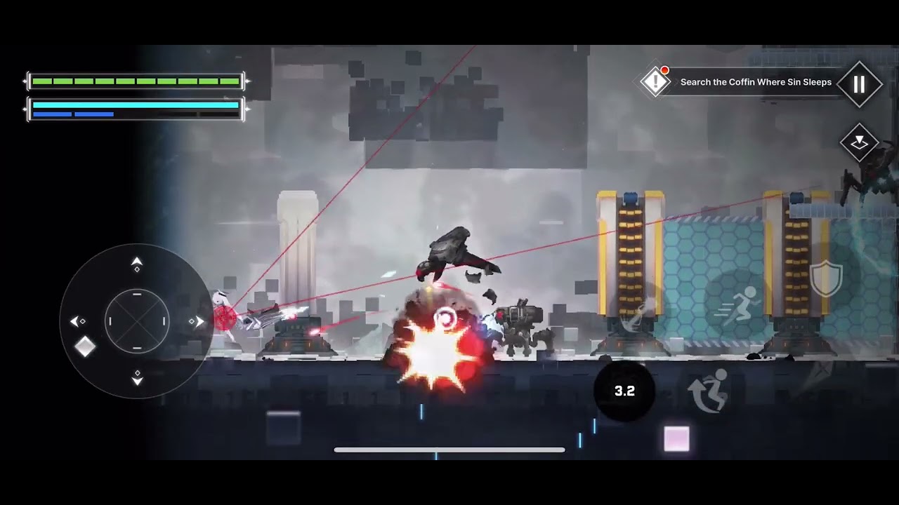 Goddess of Victory: NIKKE - In The Mirror -  Search the Coffin Where Sin Sleeps - Veil Boss