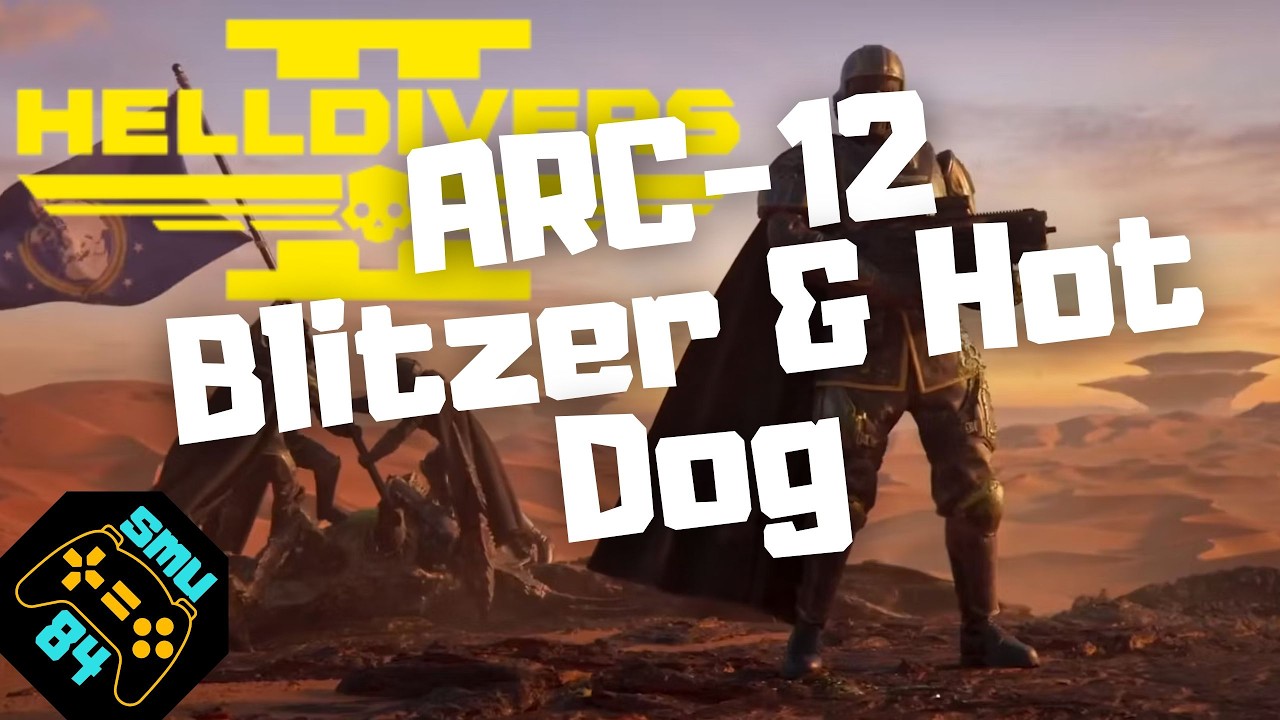 Helldiver 2 - PS5 - ARC-12 Blitzer mit Hot Dog....adieu Bugs!