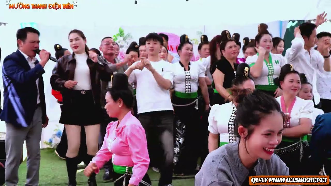 NHẠC SÀN TẠI TÂN GIA QUÀNG VĂN BINH & QUÀNG THỊ CHĂN CON TRAI QUÀNG VĂN TUẤN BẢN TẢU PUNG ĐIỆN BIÊN