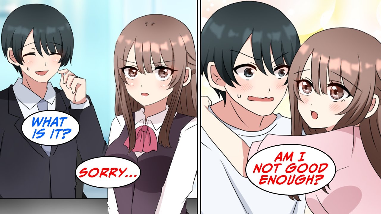 [Manga Dub] The beautiful lady who worked at the reception counter found out I was single [RomCom]