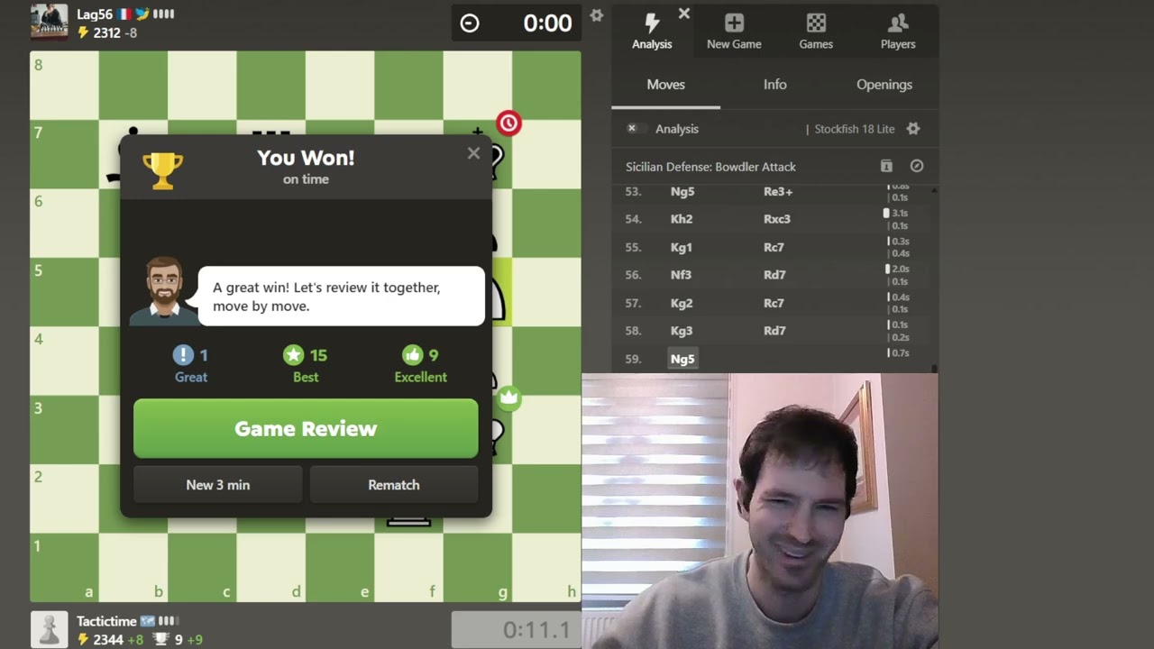 3-минутные блиц-шахматы - 25